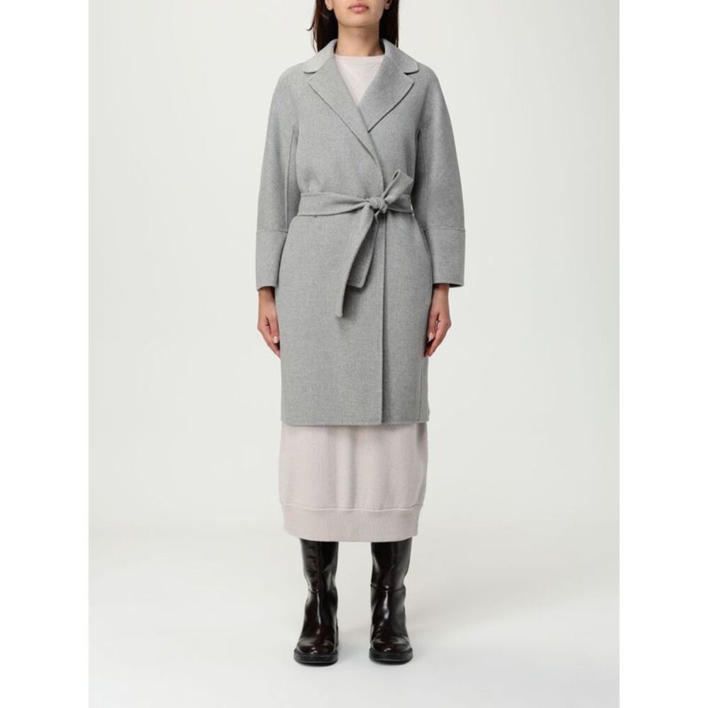 'S Max Mara Coat Woman Grey